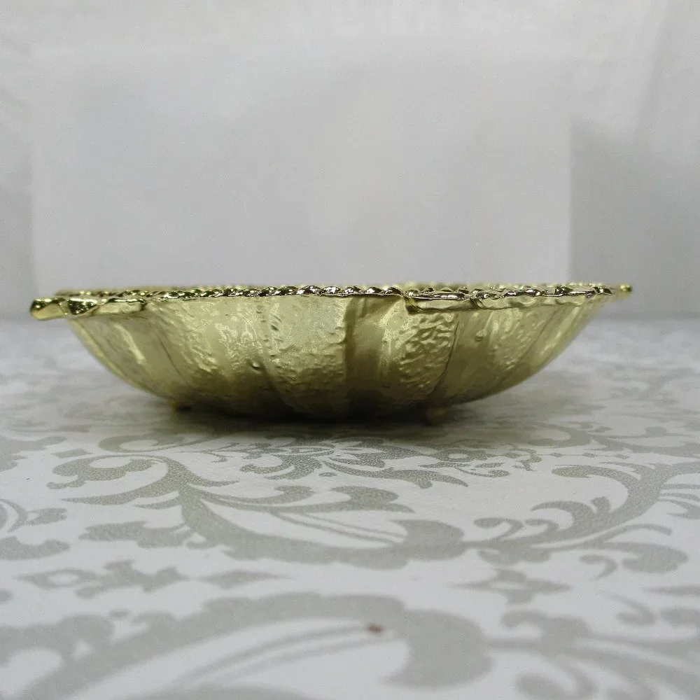 Metal GOLD Color Shell Soap Holder NIB
